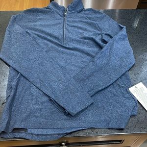 NWT Lululemon men’s Surge Warm Half Zip navy size medium M